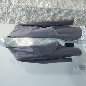 Mono B grey open cardigan with pockets